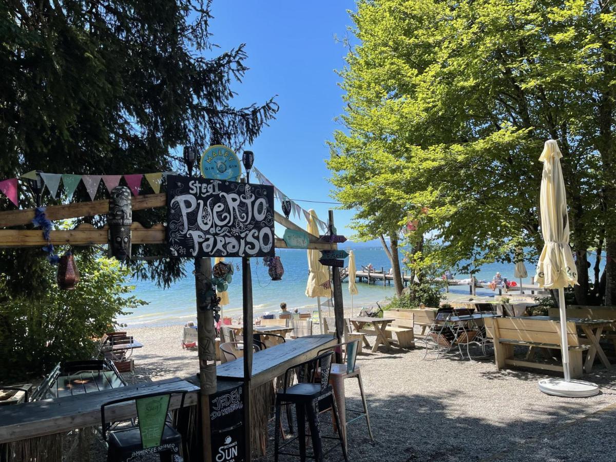 Casa Verde: Kueche, Tv, Nespresso, Im Gruenen Starnberg Zewnętrze zdjęcie